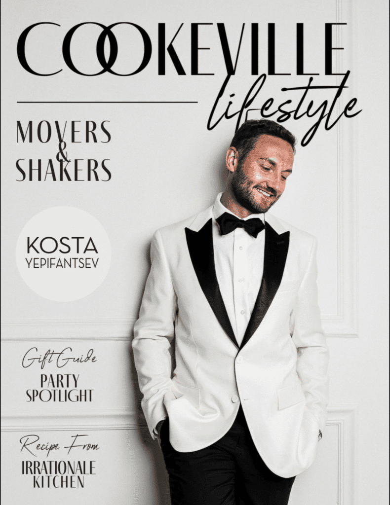 Man in tuxedo smiling, showcasing style and sophistication for Upper Cumberland Lifestyle.