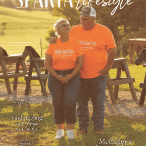 sparta magazine cover featuring amazin acres