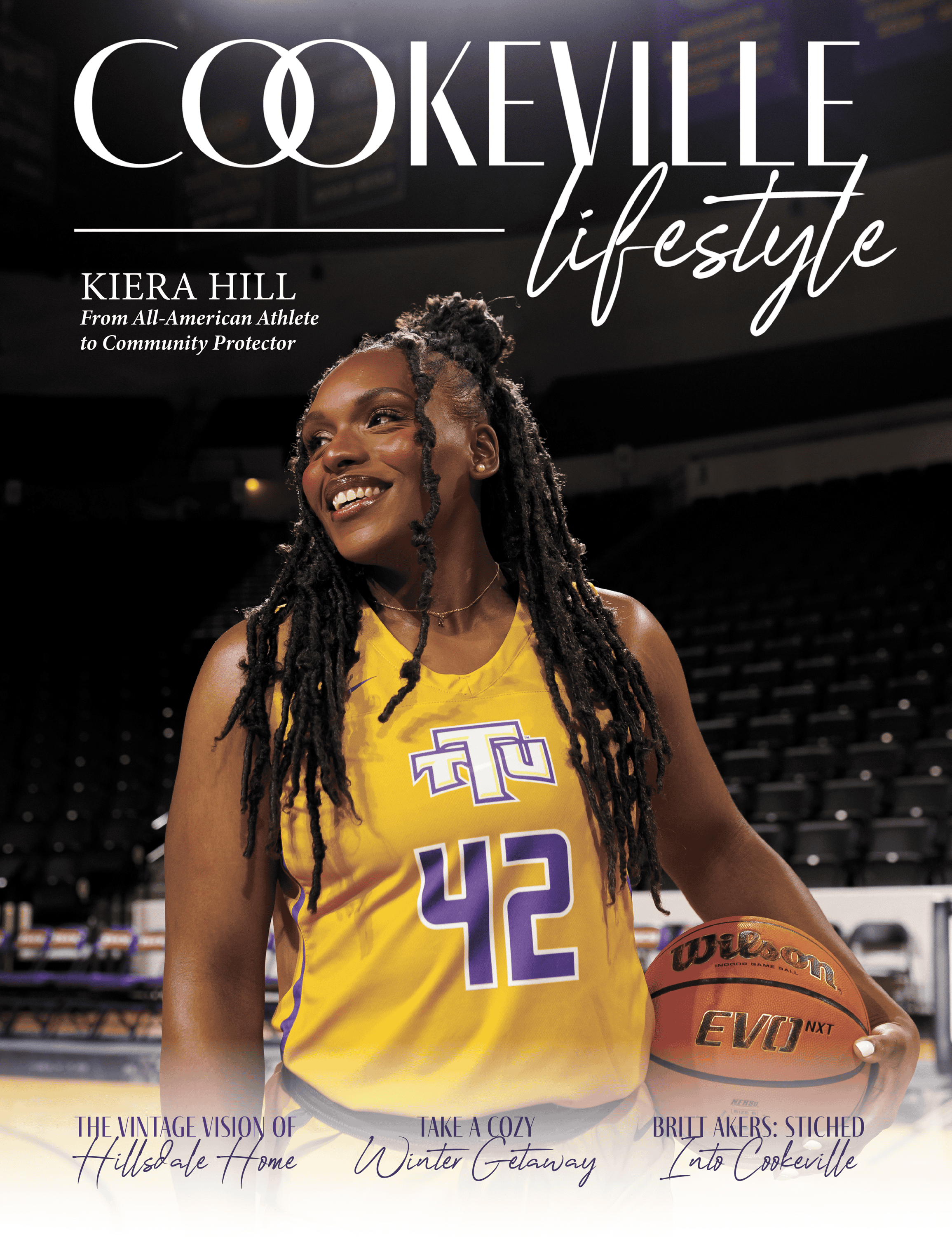 Cookeville Lifestyle Magazine Winter 2025 Kiera Hill cover
