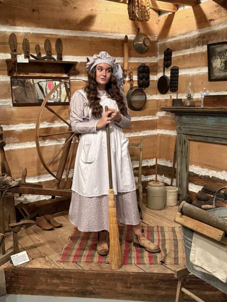 Night at the Museum, how we used to live presentation at the Overton County Heritage Museum